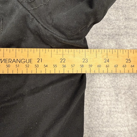 American Eagle Jacket Mens Medium Black Y2K Utility Field Flannel Lined Military - Picture 11 of 11